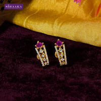 AD/CZ Dangler Earring