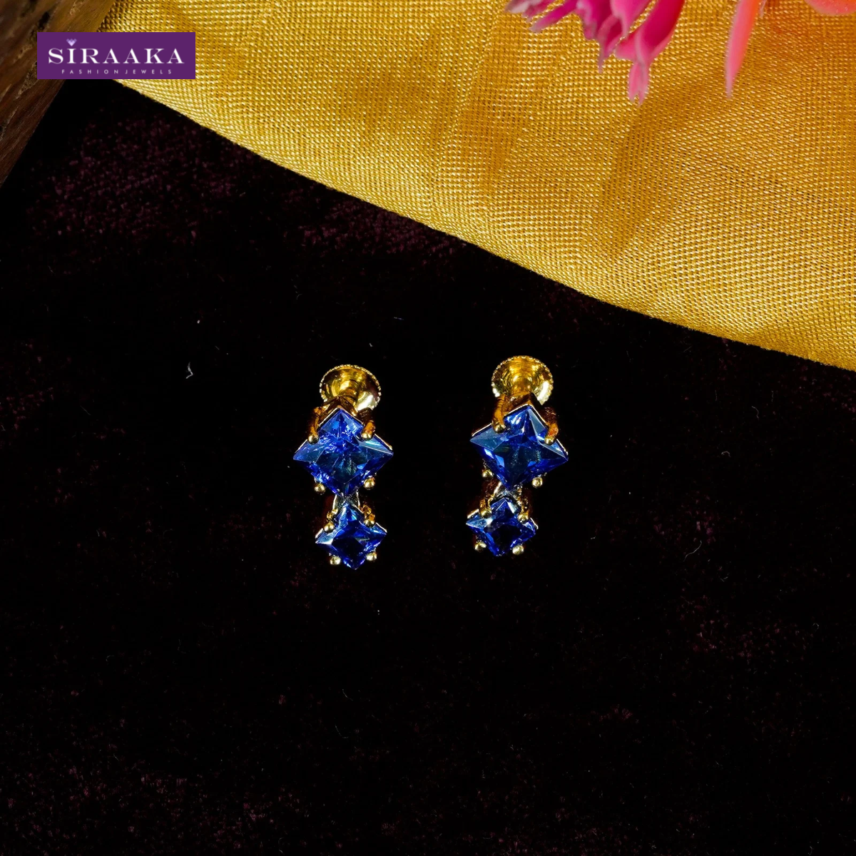 AD/CZ Dangler Earring