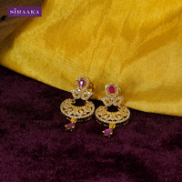 AD/CZ Dangler Earring