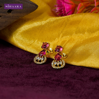 AD/CZ Dangler Earring