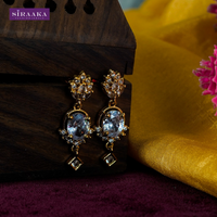 AD/CZ Dangler Earring