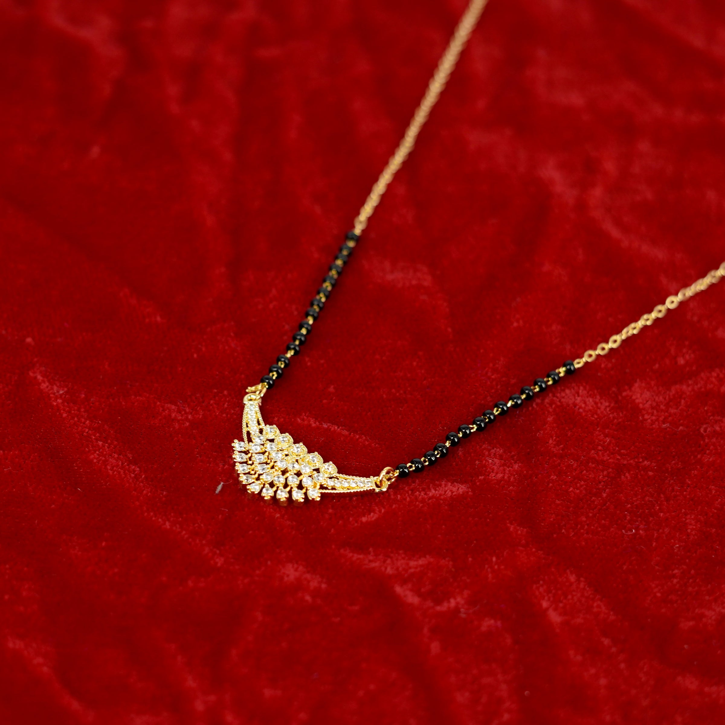 Zircon Short Mangalsutra