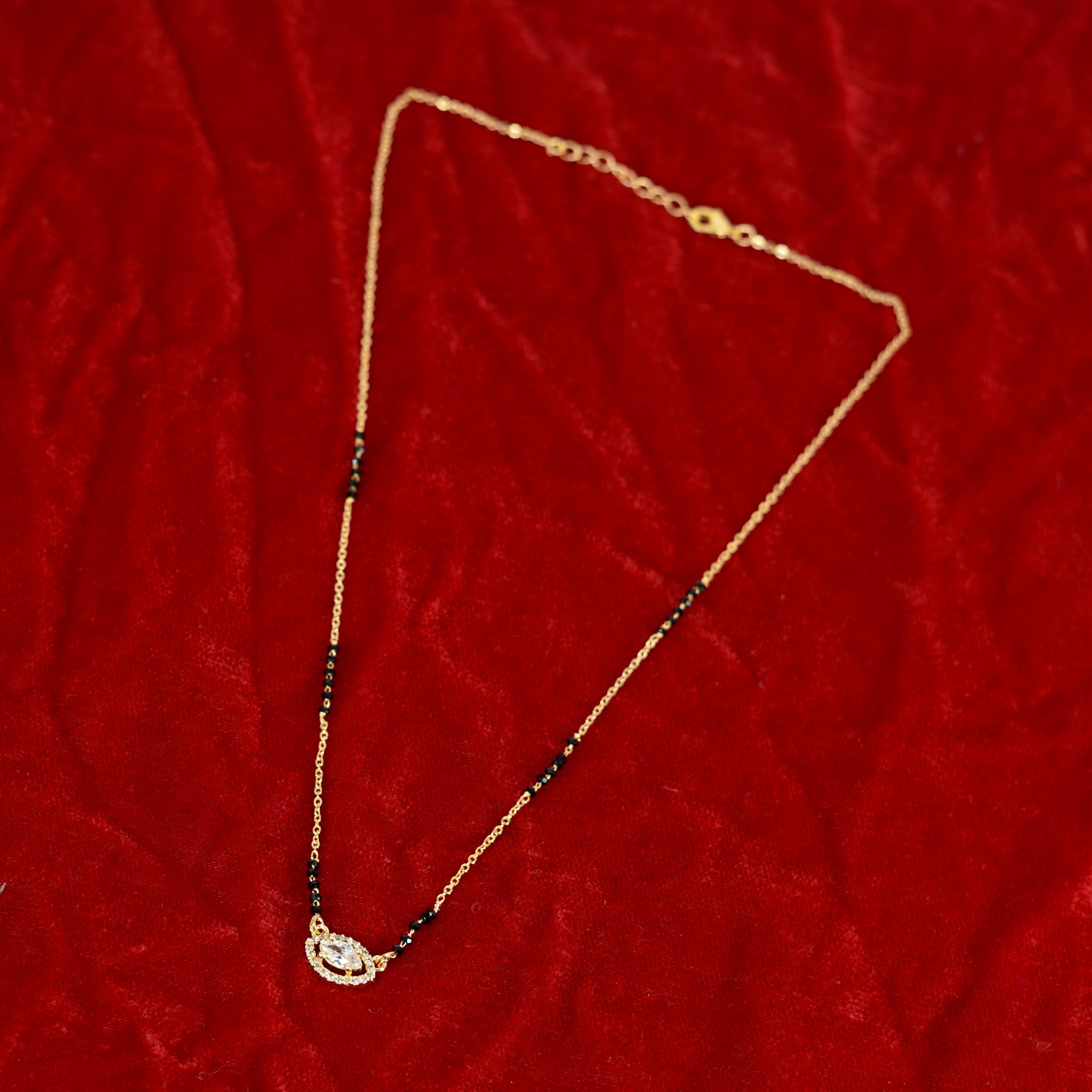 Zircon Short Mangalsutra