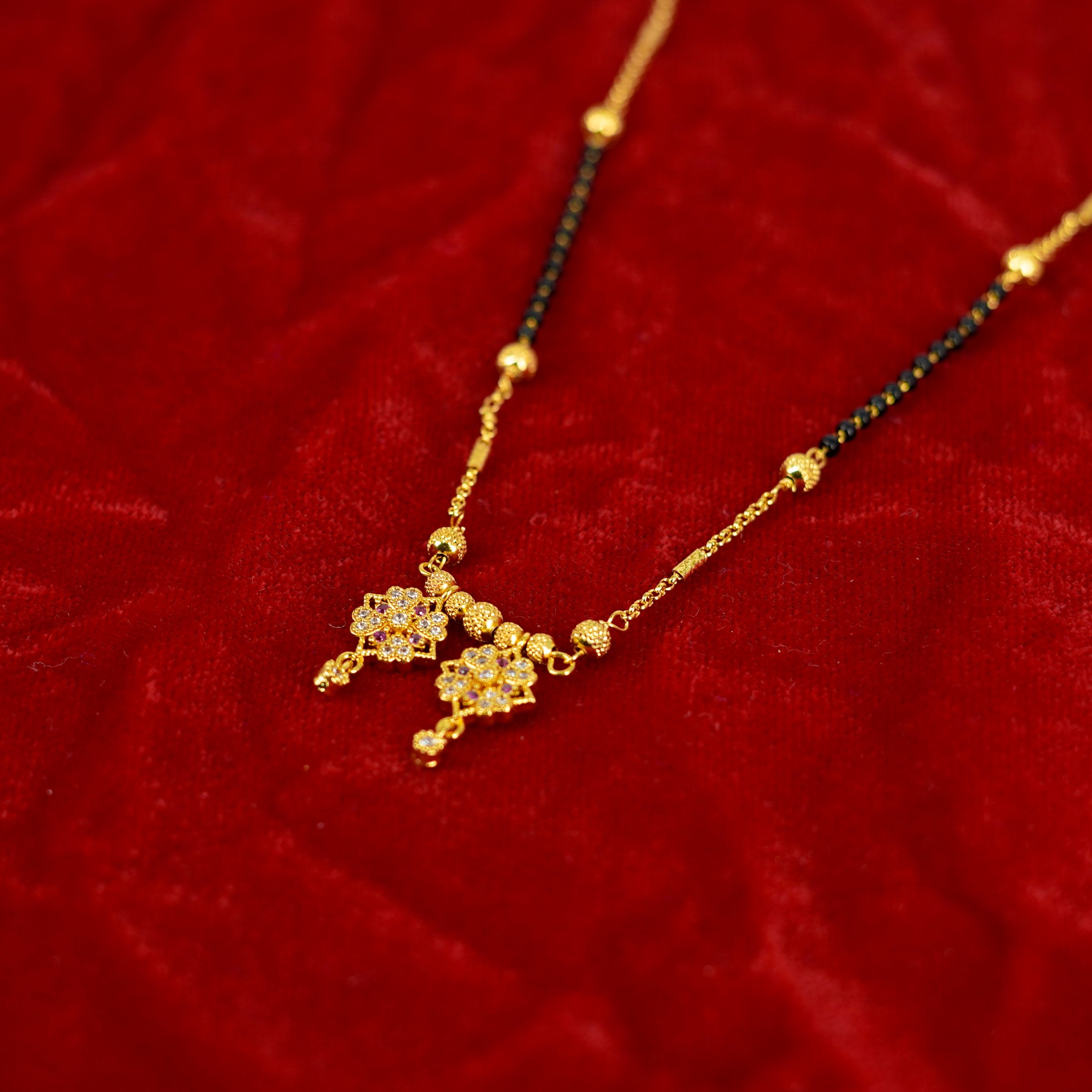 Zircon Short Mangalsutra