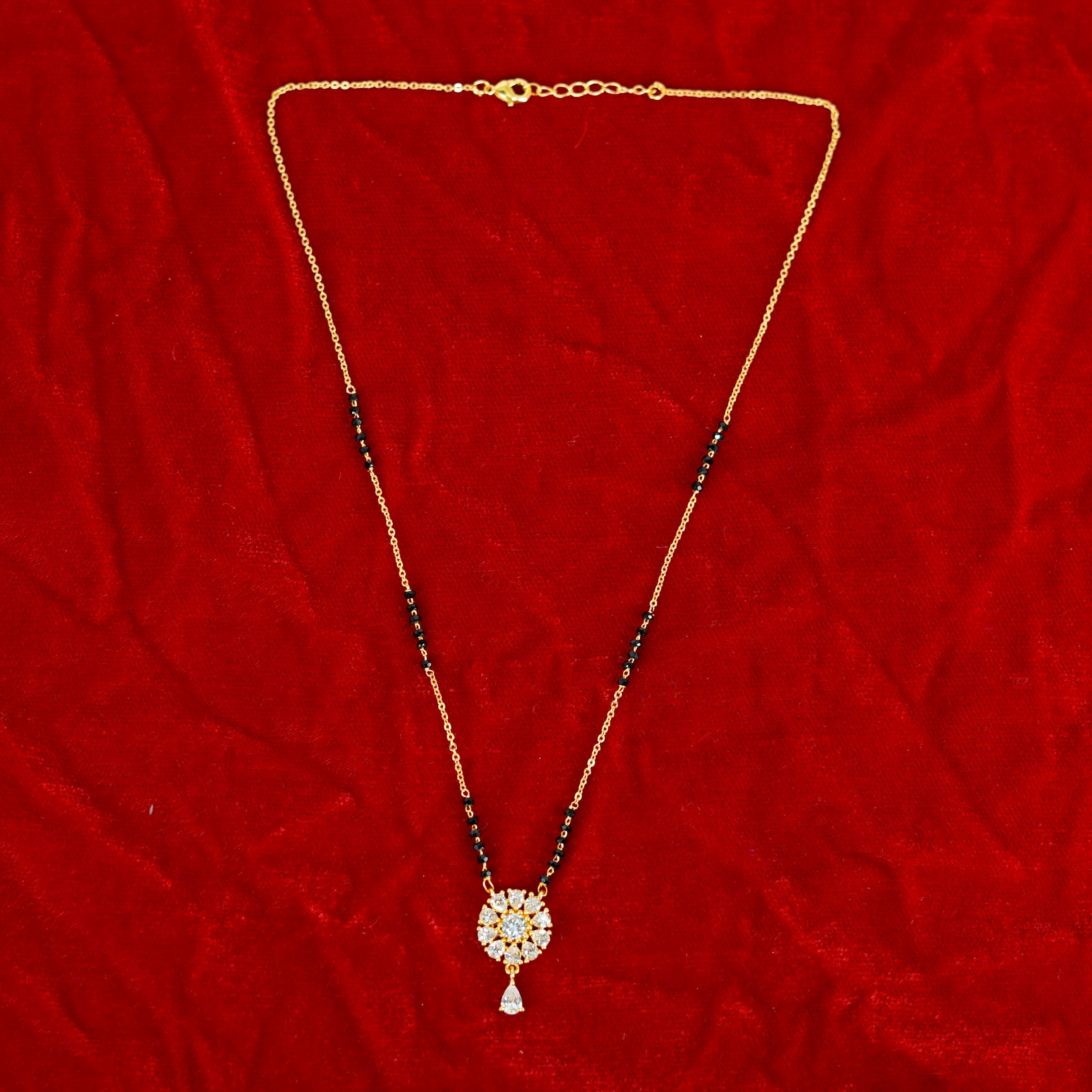 Zircon Short Mangalsutra