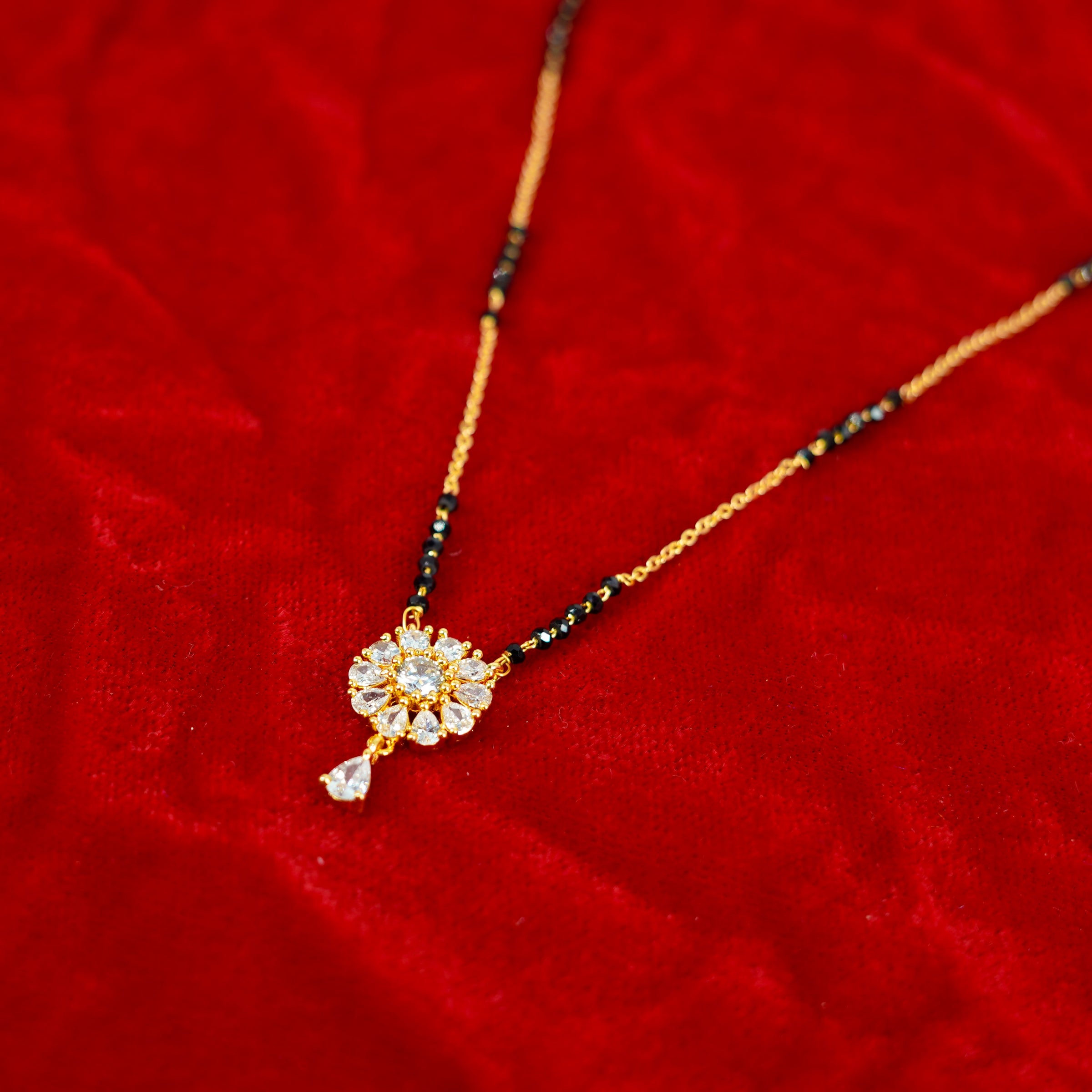 Zircon Short Mangalsutra