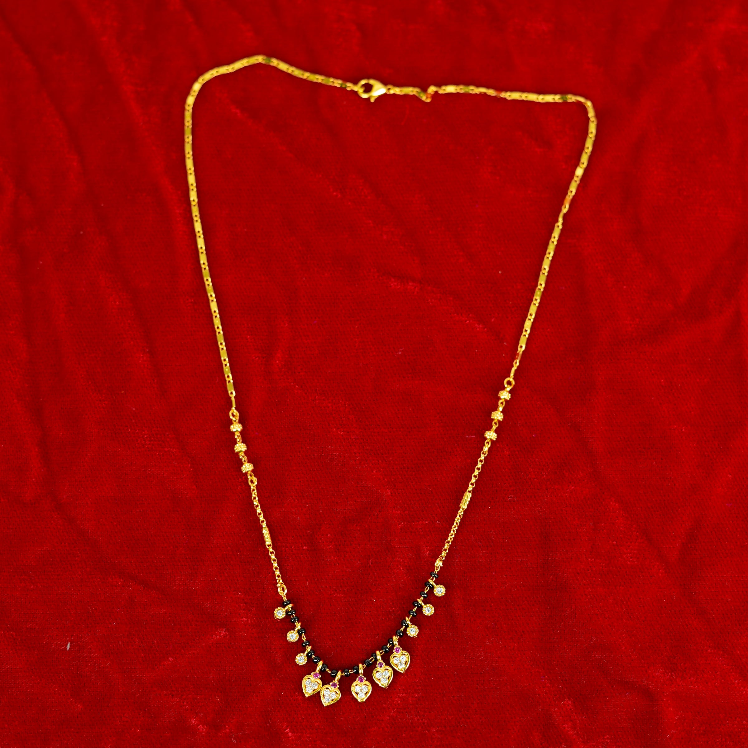 Zircon Short Mangalsutra