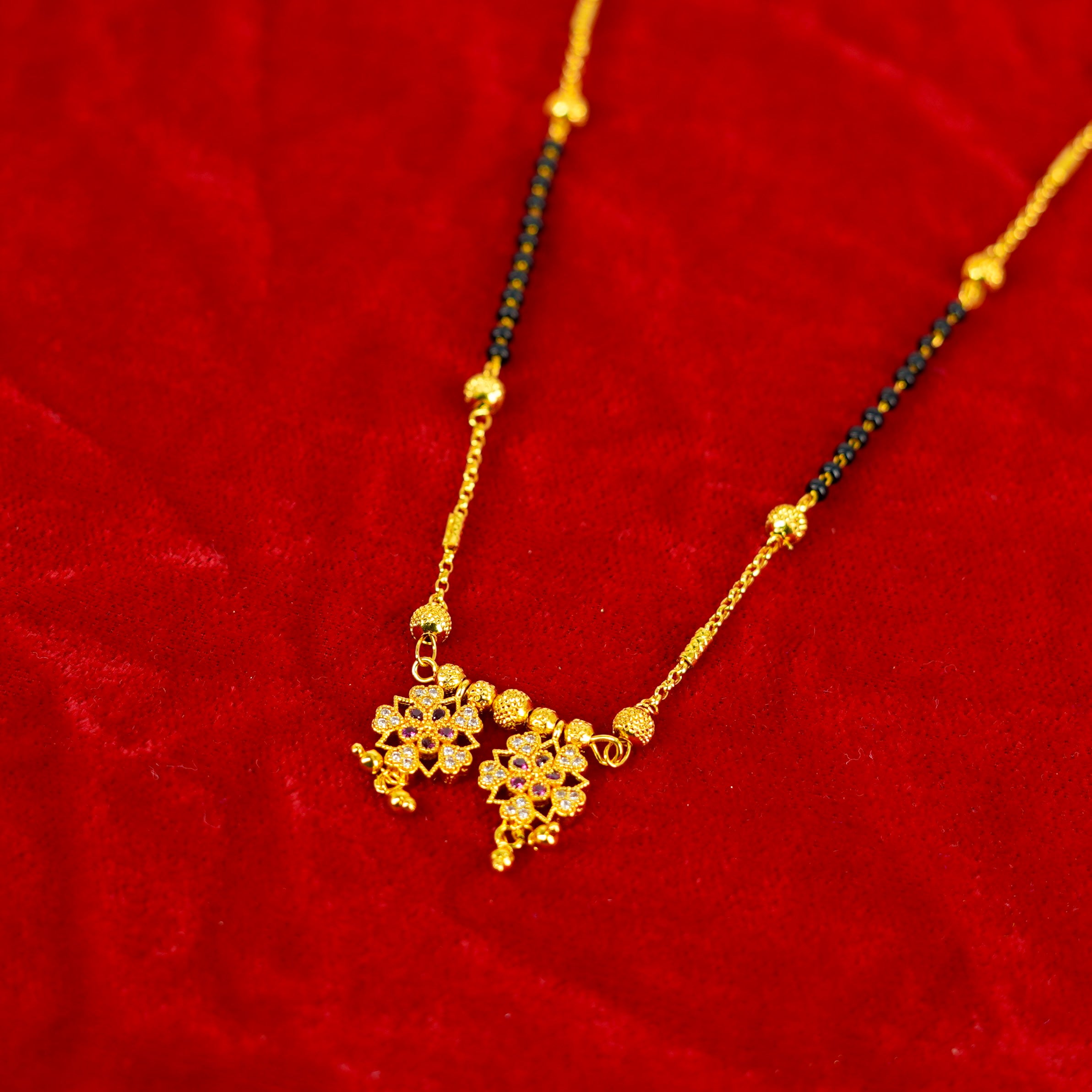 Zircon Short Mangalsutra