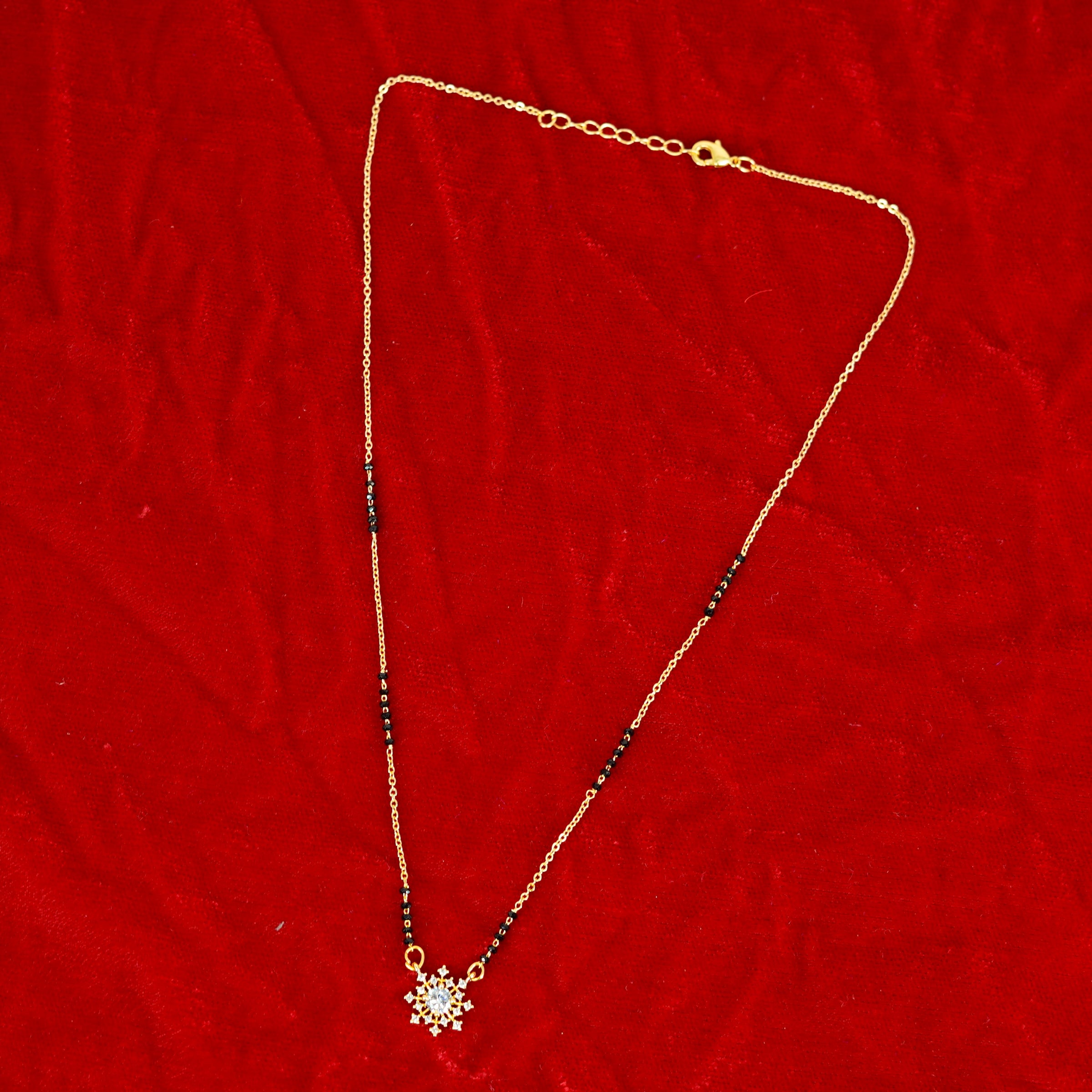 Zircon Short Mangalsutra