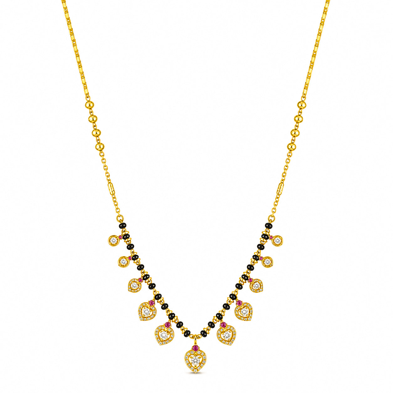 Zircon Short Mangalsutra
