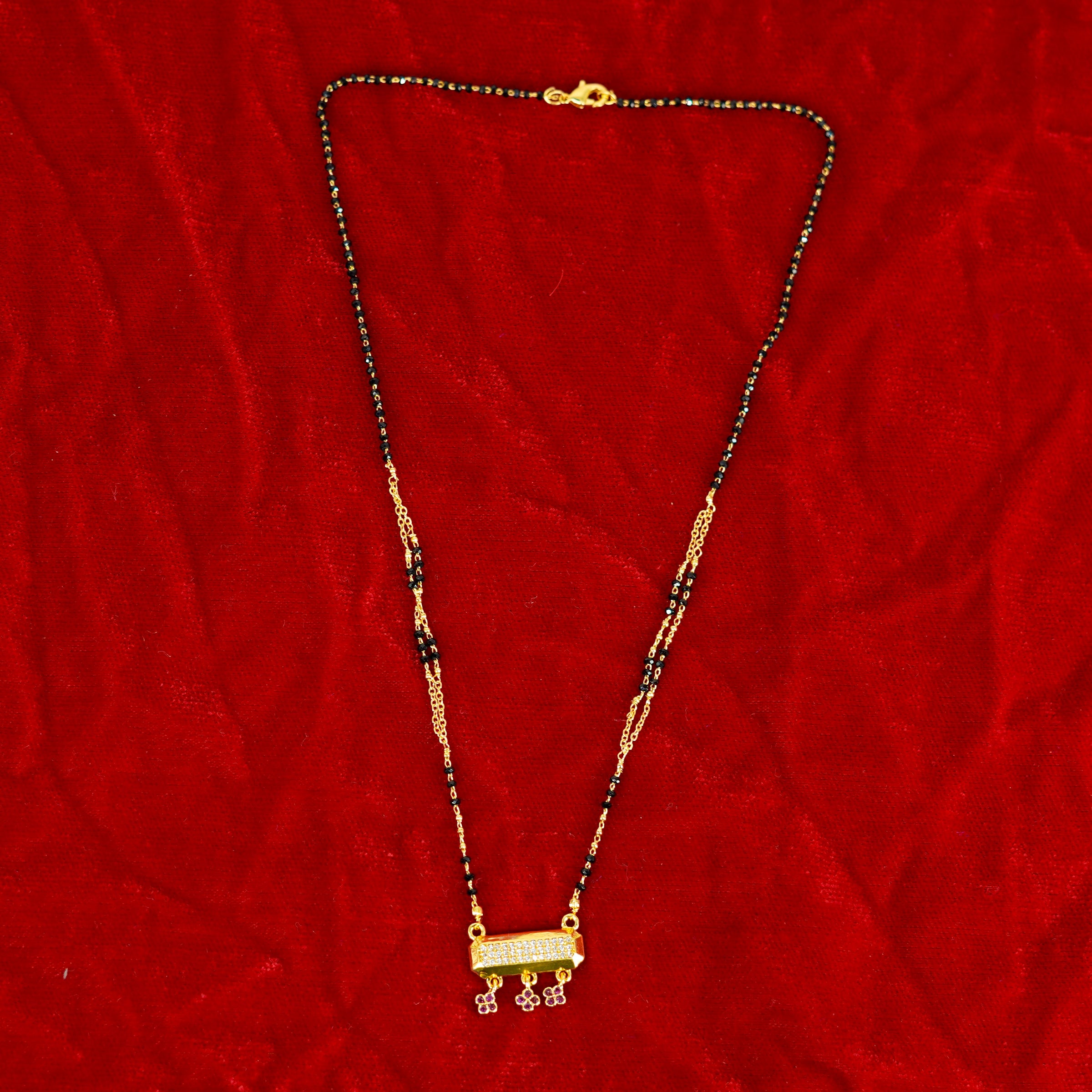 Zircon Short Mangalsutra
