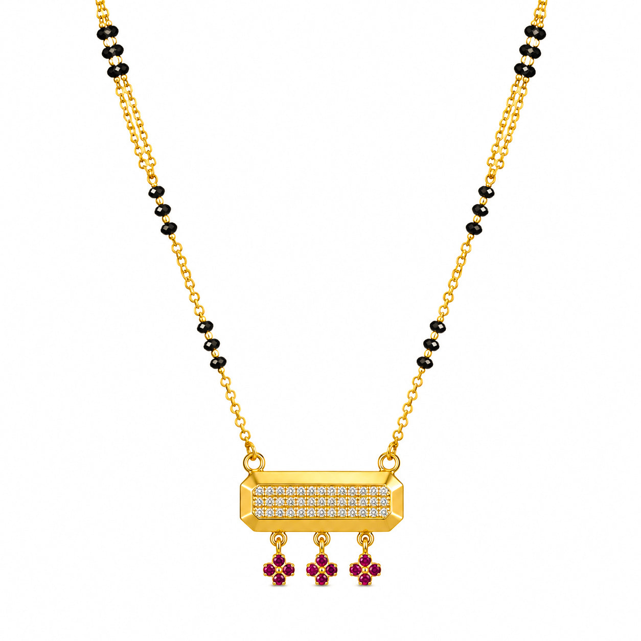 Zircon Short Mangalsutra