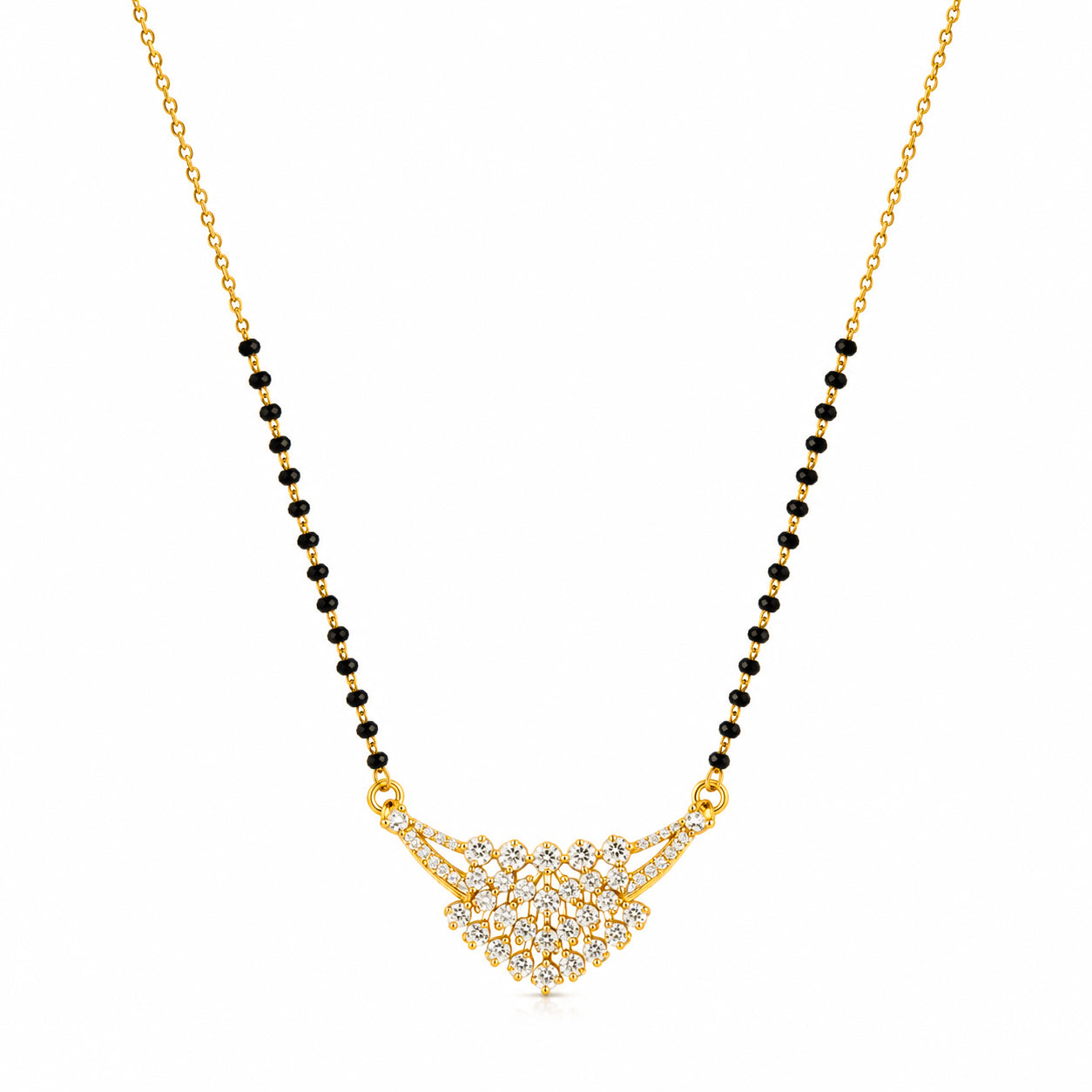 Zircon Short Mangalsutra