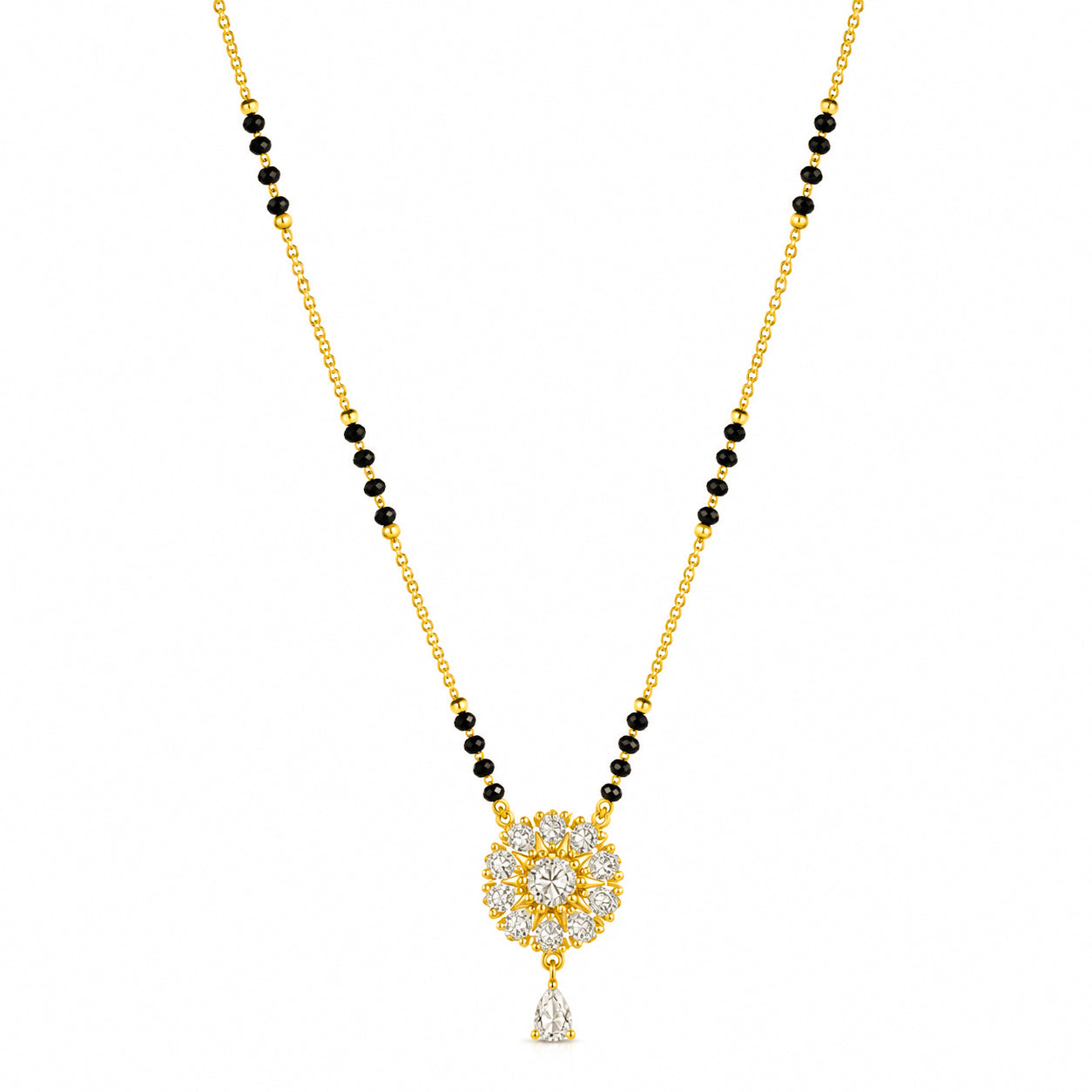 Zircon Short Mangalsutra