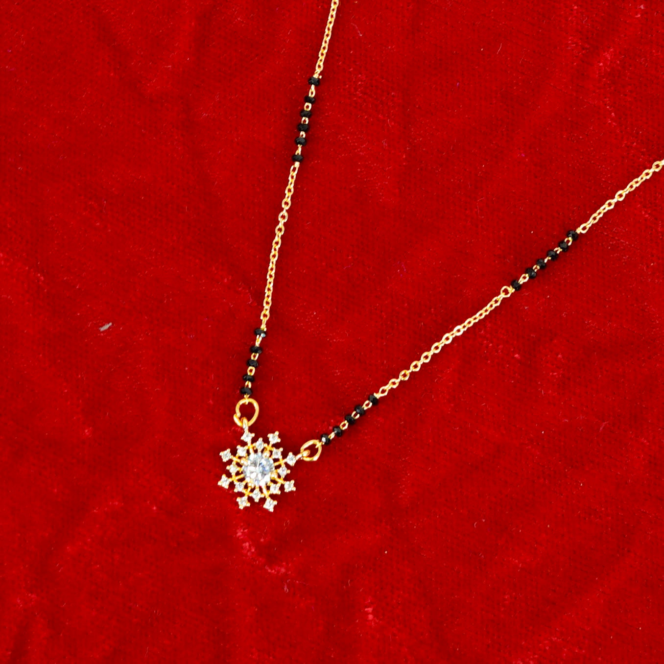 Zircon Short Mangalsutra