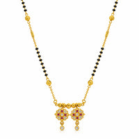 Zircon Short Mangalsutra