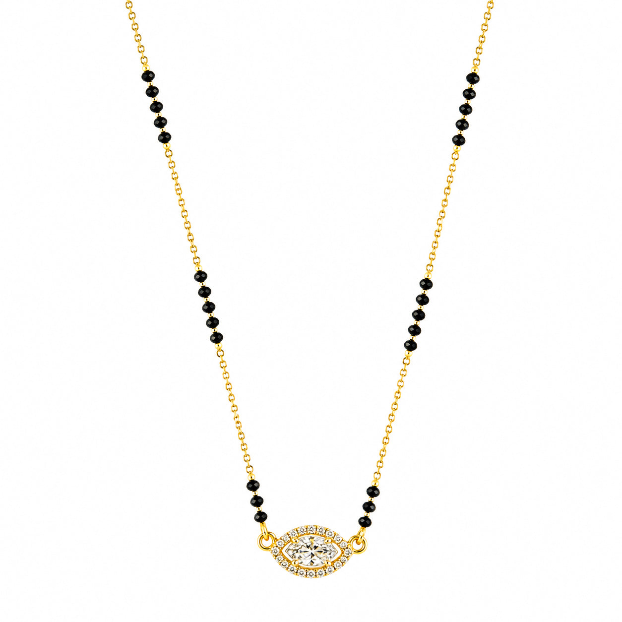 Zircon Short Mangalsutra