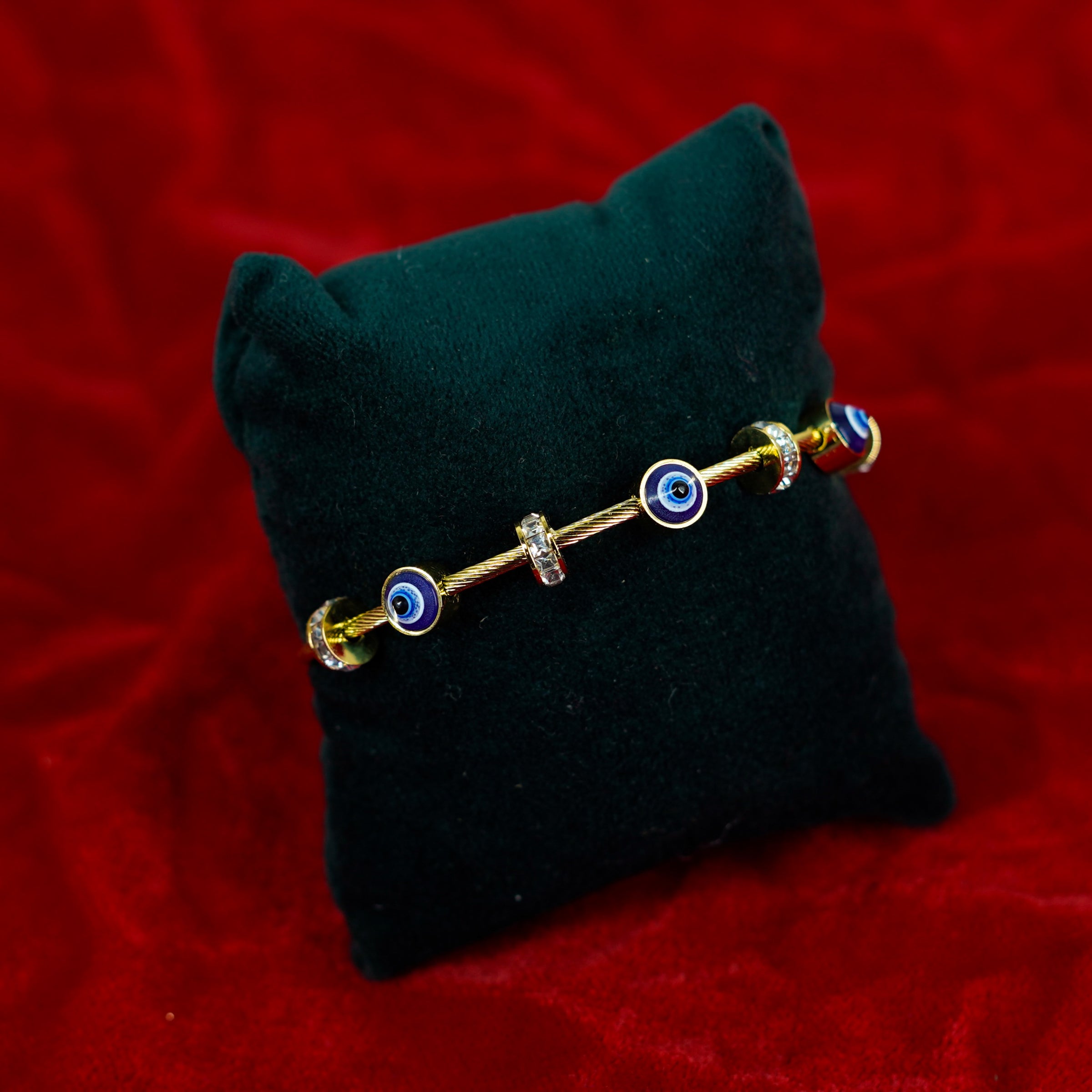 Anti Tarnish Single Kada Evil-Eye