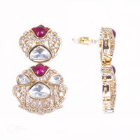 Kundan Dangler Earring