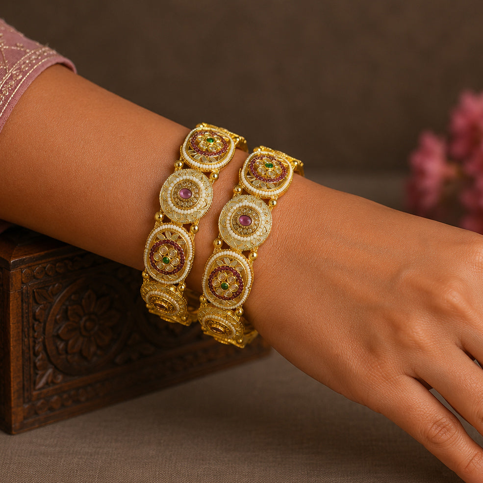 Antique Kundan Kadas