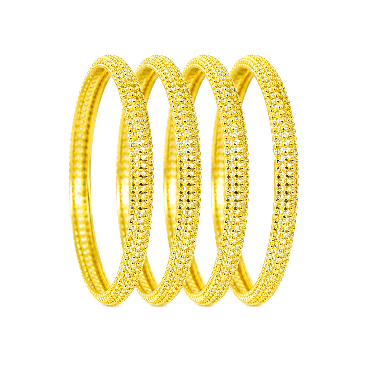 Golden Bangles Set