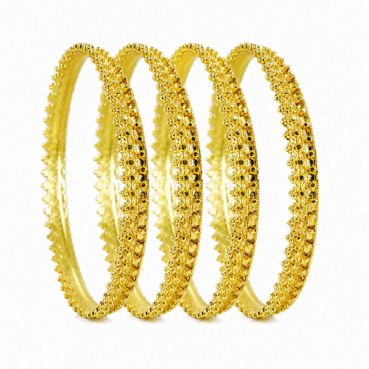 Golden Bangles Set