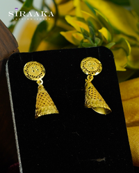 Golden Dangler Earring