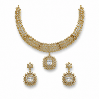 AD/CZ Short Necklace