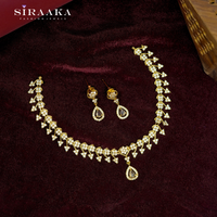 AD/CZ Short Necklace