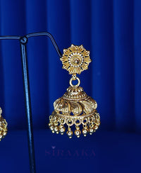 INTRICATE JHUMKA EARING