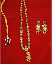 TRENDY ELEPHANT LONG NECKLACE