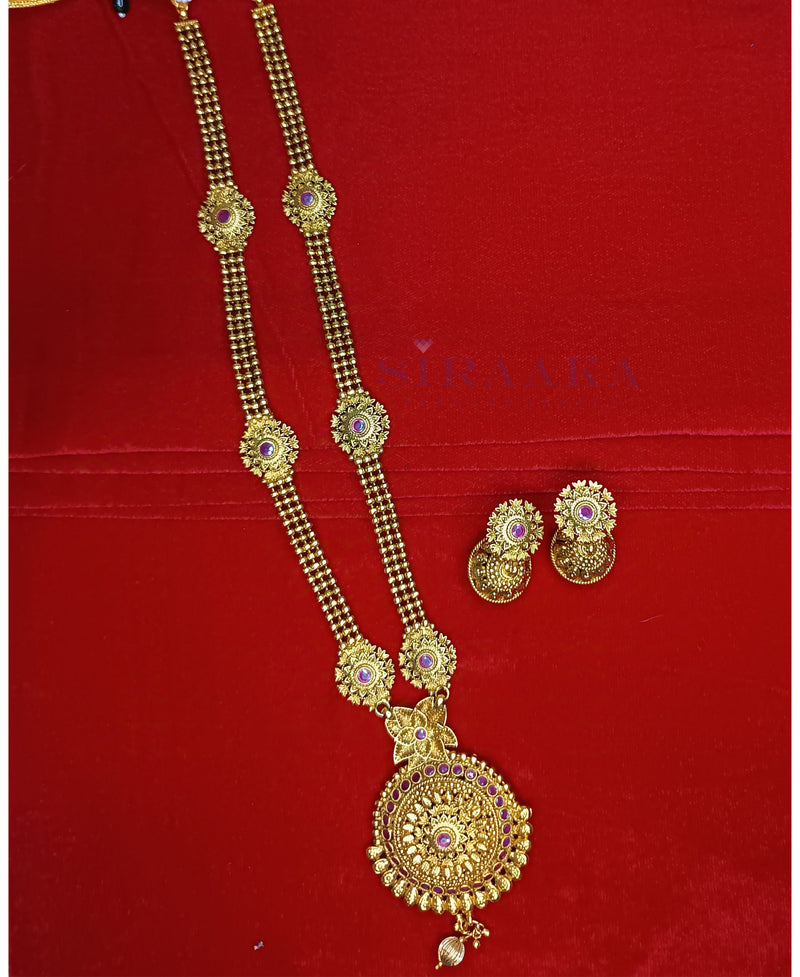 ELEGANT ROUND LONG NECKLACE