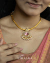 Zircon AD Short Necklace