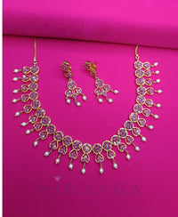 PINK DIAMOND SHORT NECKLACE