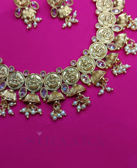 COIN SHAPE SHORT NECKLACE