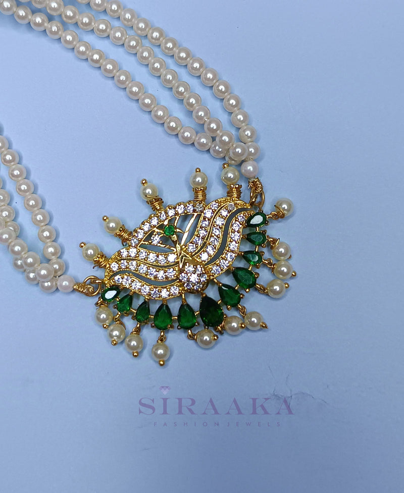 GREEN PREMIUM TANMANI NECKLACE