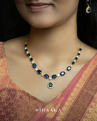 Premium Zircon/ AD Short Necklace