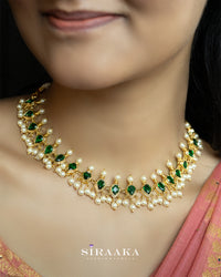 Traditional Chinchpeti Short Necklace