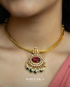 Zircon AD Short Necklace