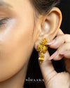 Leaf Golden Short Necklace