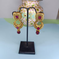 RED CHANDBALI EARING CH24102