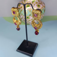 RED CHANDBALI EARING CH24102