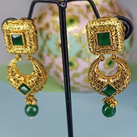 GREEN CHANDBALI EARING CH24103