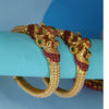 PEACOCK GOLDEN BANGLES BN24292