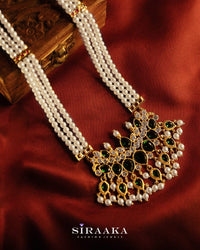 Green Pendant Premium Tanmani Necklace
